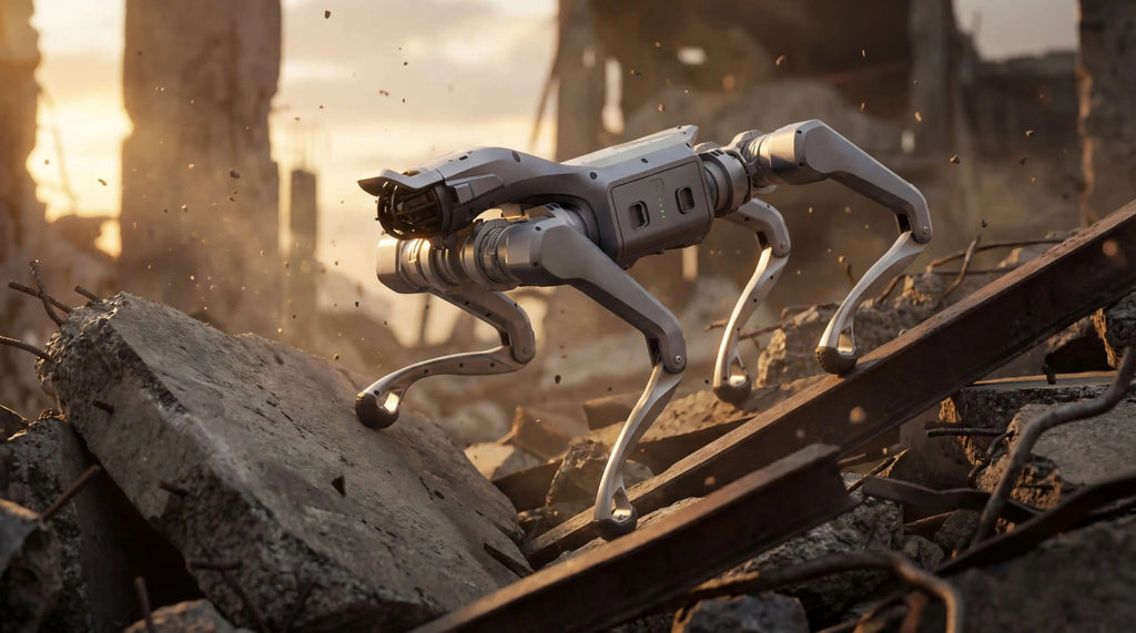 Enhanced and clear schematic of the visual and perception system on the As2 head, no text overlay.